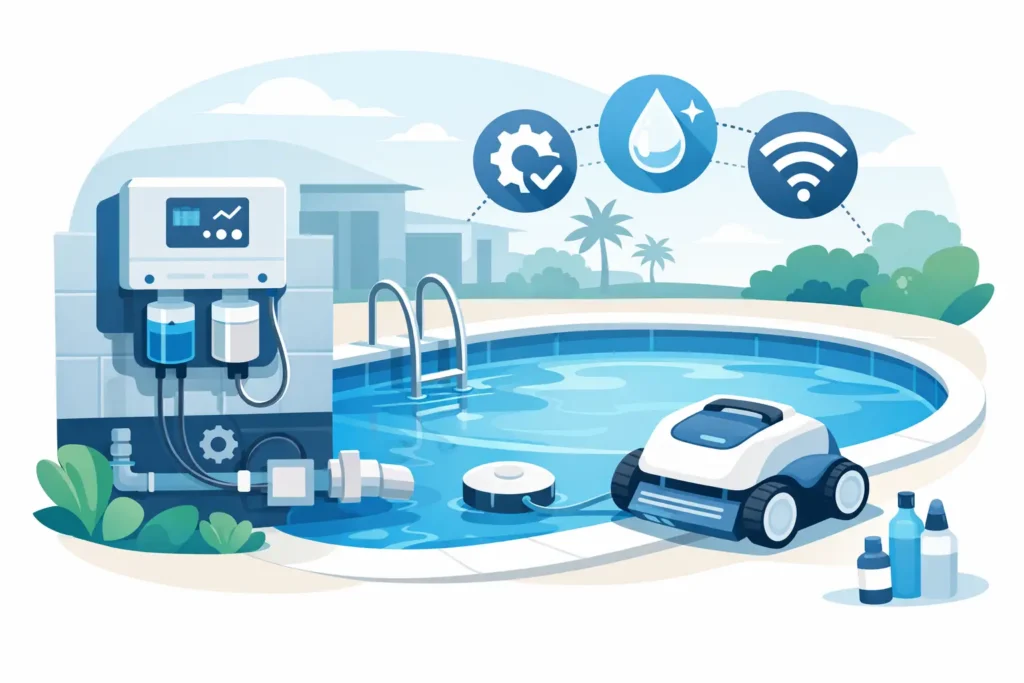 Tratamento automático para piscina vale a pena?