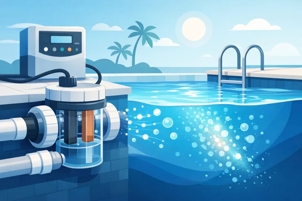 Review de ionizador elétrico para piscina