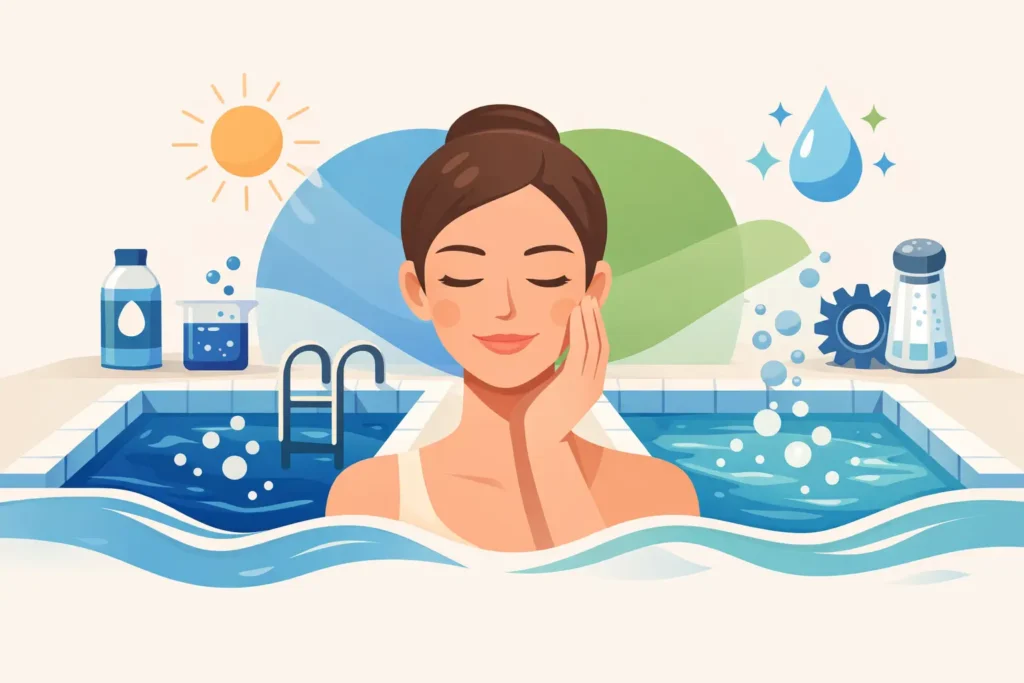 Qual piscina irrita menos a pele? Veja a resposta